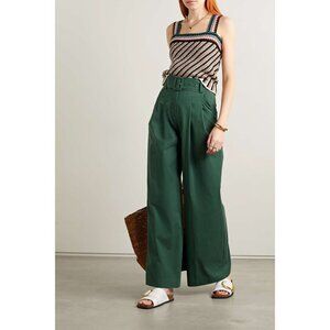 Veronica Beard Maliyah Pants Green--size 2
